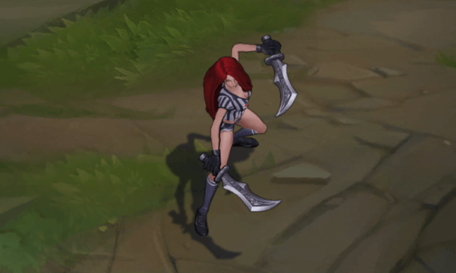 red card katarina splash art