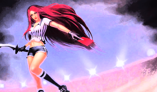 red card katarina splash art