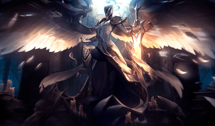 Silver Kayle Skin: Heavenly Beauty & Formidable Power — SmurfStore.co